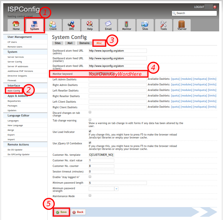 Multiple Ispconfig Servers