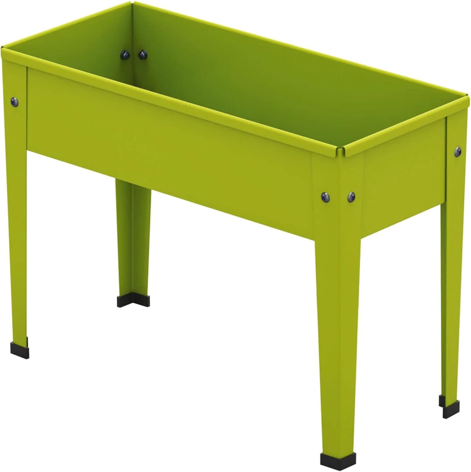 Mini Taula Cultiu Parkside Verda Metal Lica Fons Blanc